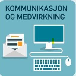 Illustrasjon kommunikasjon og medvirkning - Klikk for stort bilde