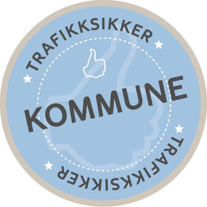 Bildet viser logoen til trafikksikker kommune. - Klikk for stort bilde